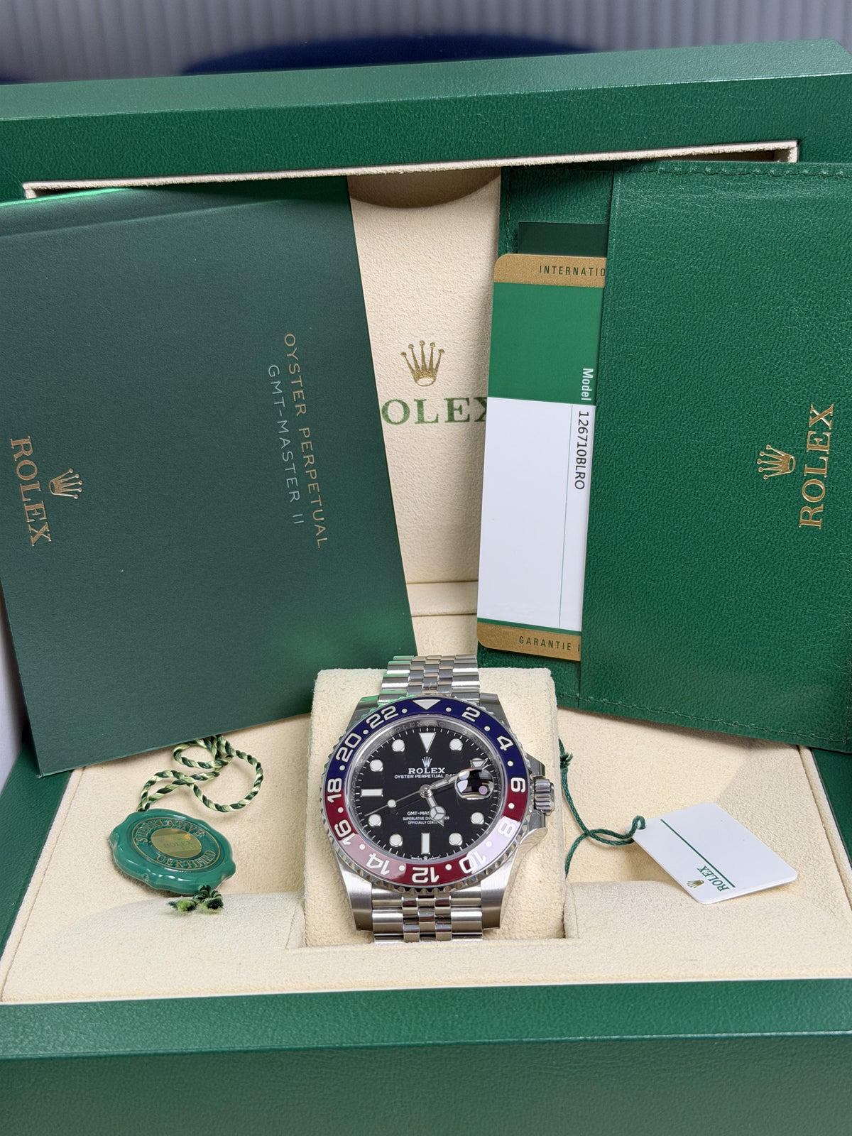 2019 Rolex GMT-Master II | Ref. 126710BLRO
