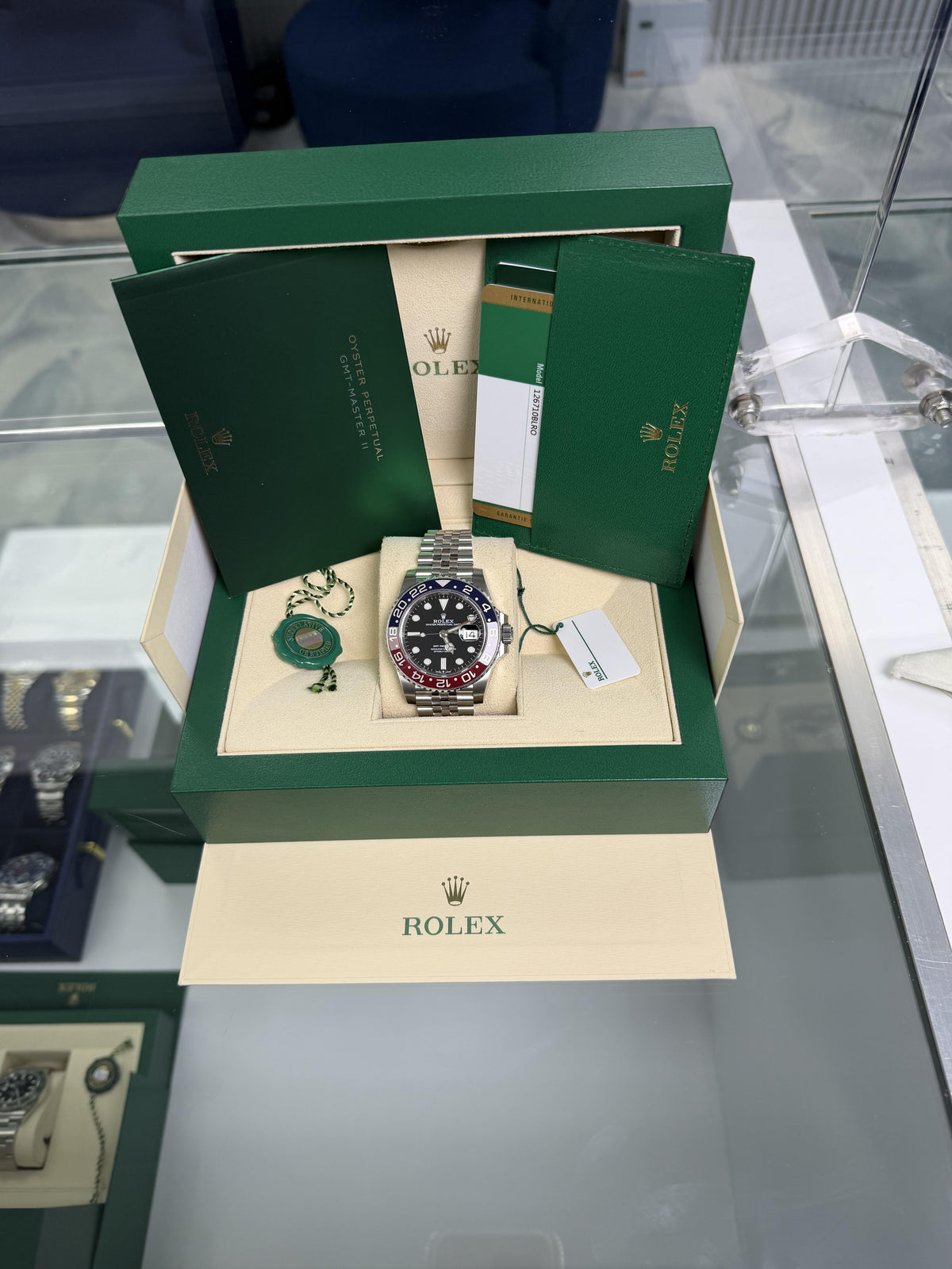 2019 Rolex GMT-Master II | Ref. 126710BLRO