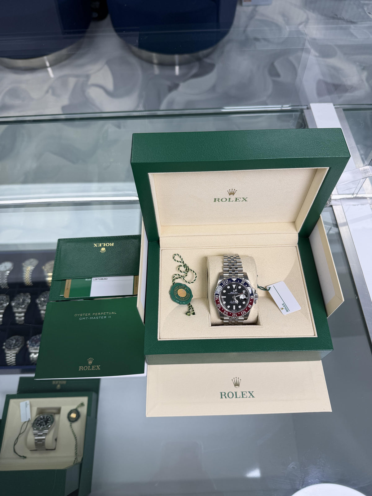 2019 Rolex GMT-Master II | Ref. 126710BLRO